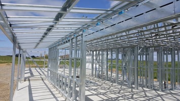 steel framing for plumbers electricians
